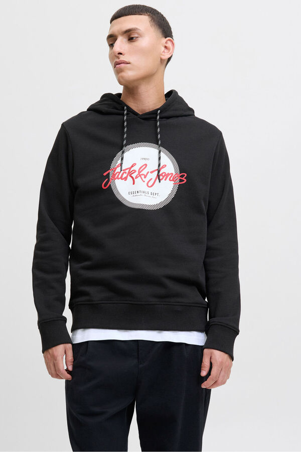 Jack & Jones sweatshirt e logo preto