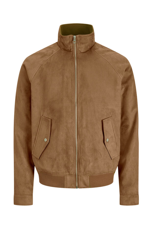 Jack & Jones Casaco de camurça cru