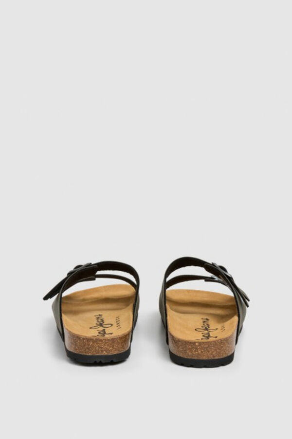 Pepe Jeans Sand&aacute;lias anat&oacute;micas fivela dupla estampado