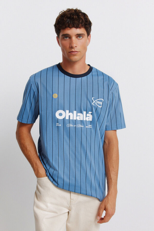 Springfield T-shirt de futebol ohlal&aacute; azul