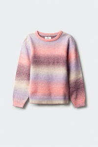 Springfield Kids Camisola riscas chamativa para meninas.