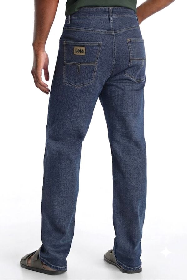 Lois Jeans relax fit de cintura subida azul