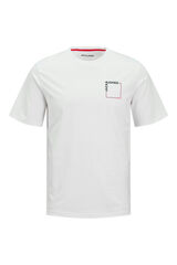 Jack & Jones T-shirt padr&atilde;o fit branco