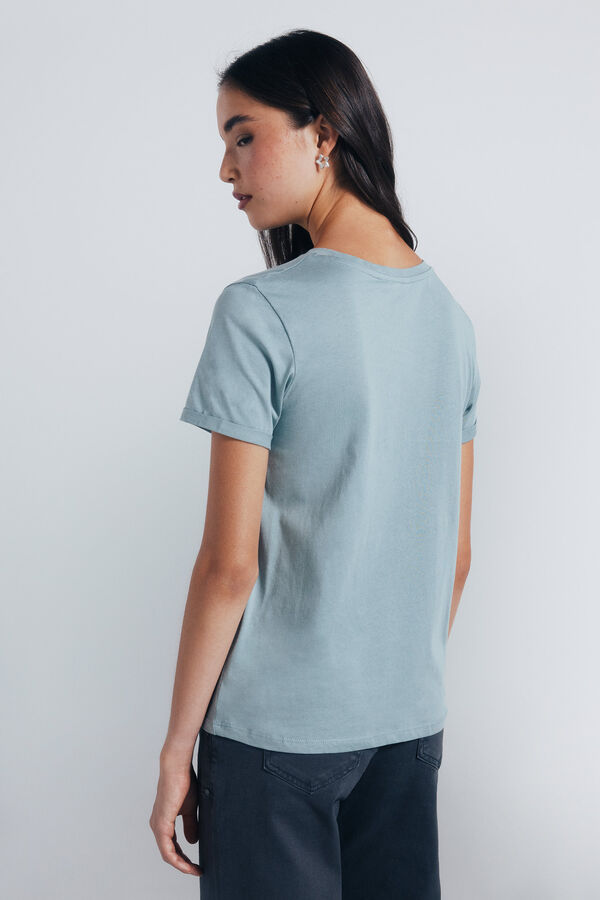 Springfield Camiseta "Soul" verde