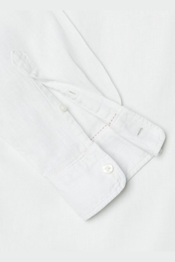 Pepe Jeans Camisa de manga comprida com logo branco