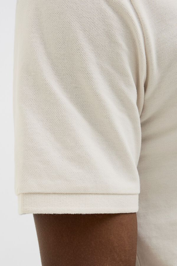 Jack & Jones Polo regular fit em malha cinzento