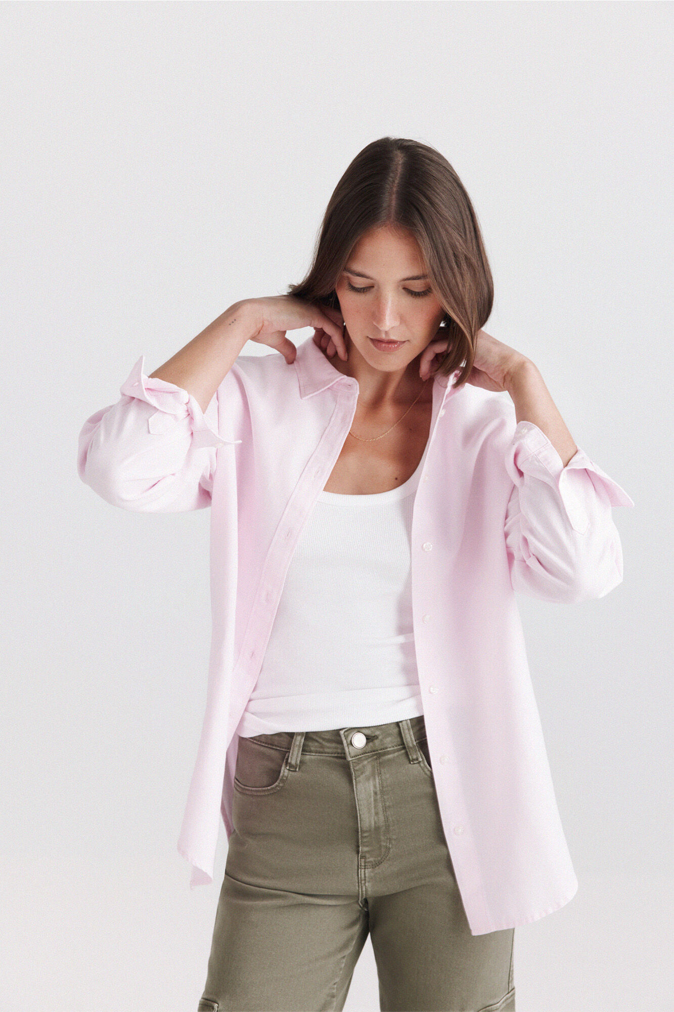 Springfield Camisa oxford oversize