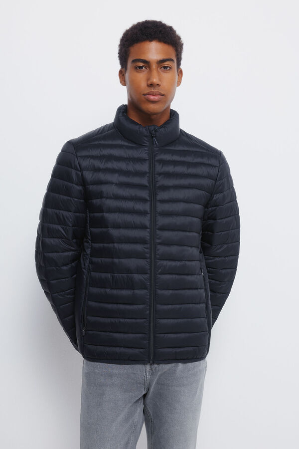 Springfield Casaco acolchoada azul
