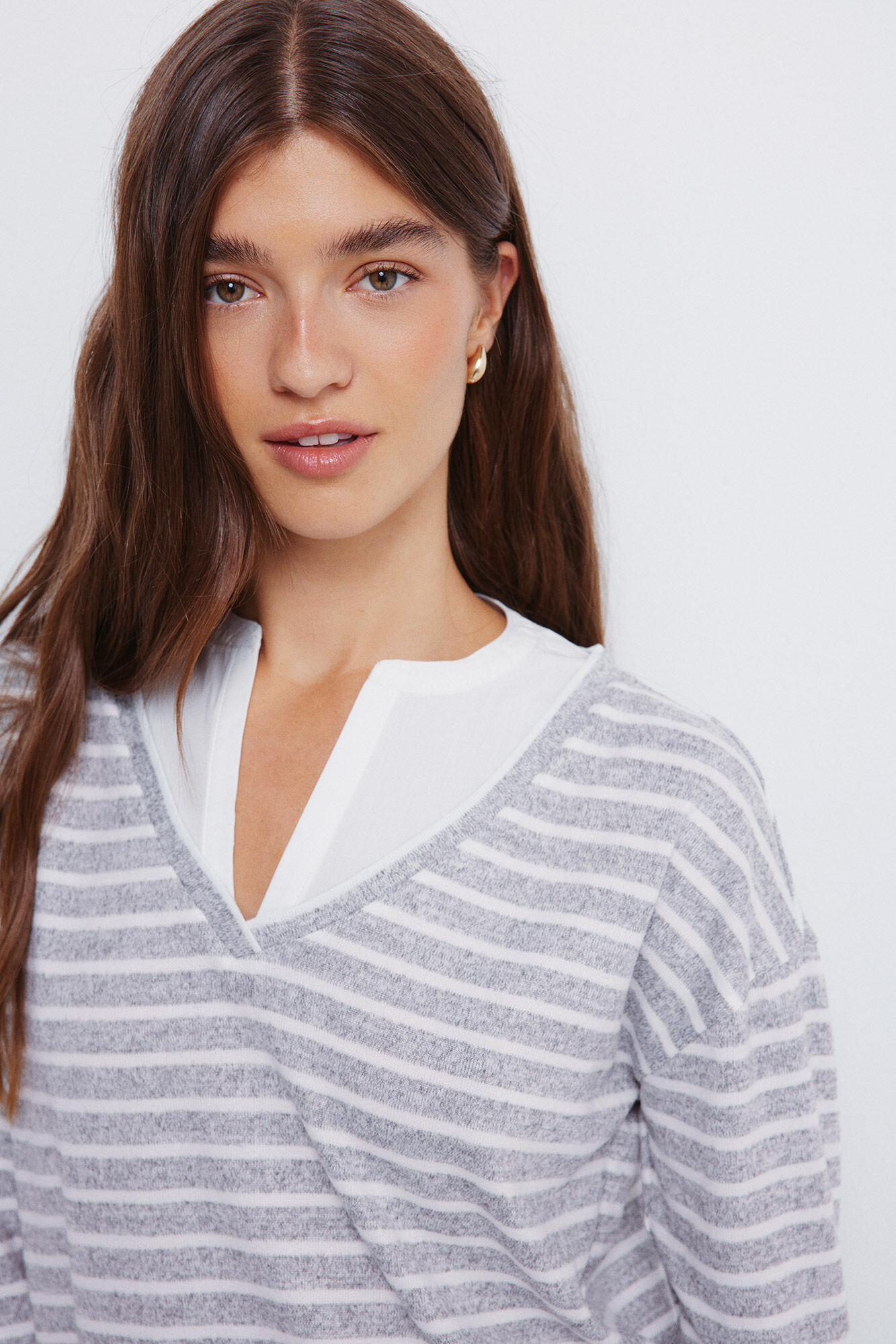 Springfield T-shirt gola combinada