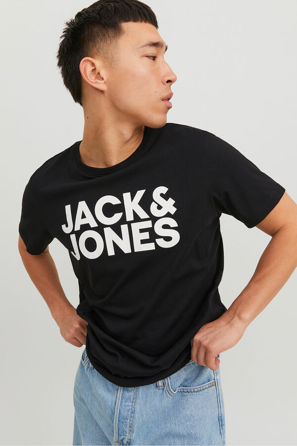 Jack & Jones T-shirt regular fit cinzento