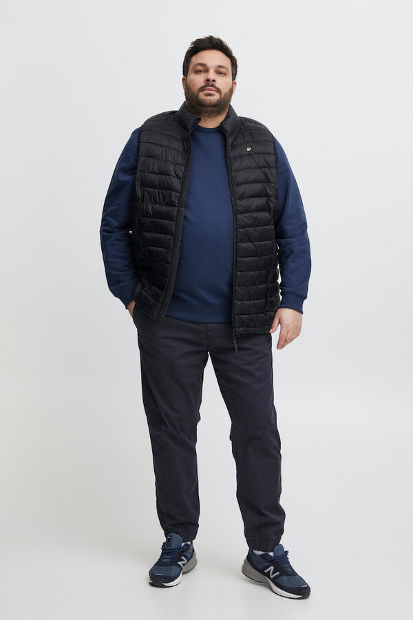Blend PLUS Colete Puffer preto