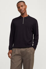 Jack & Jones Camisola de ajuste regular preto