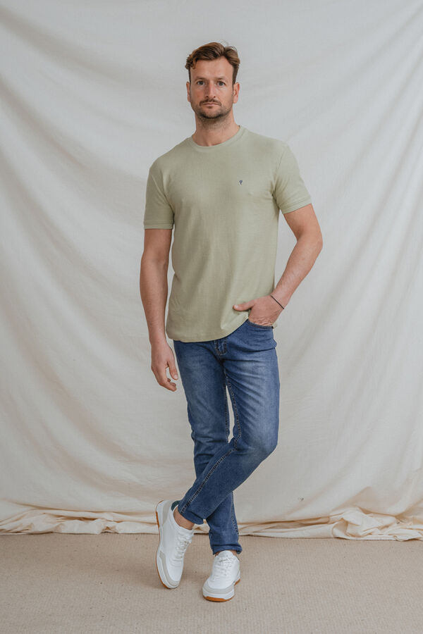 Celopman Denim skinny b&aacute;sico azul