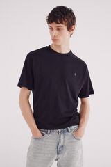 Springfield Basic round neck t-shirt black