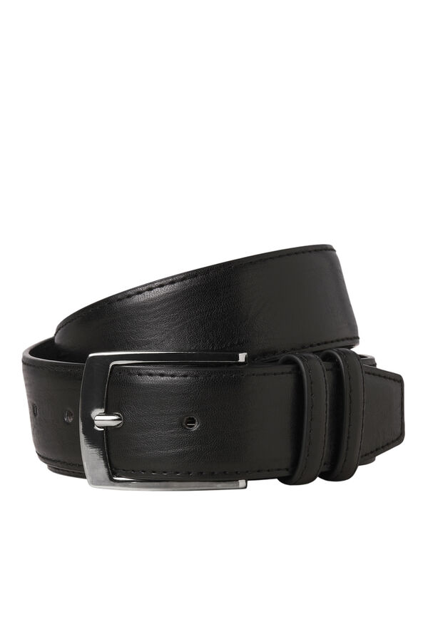 Jack & Jones Set de cintur&oacute;n y tarjetero negro