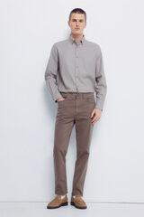 Springfield Calça slim fit com 5 calça cru