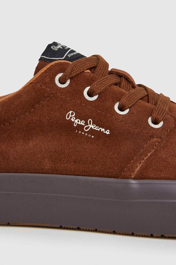 Pepe Jeans Tênis de Camurça cru