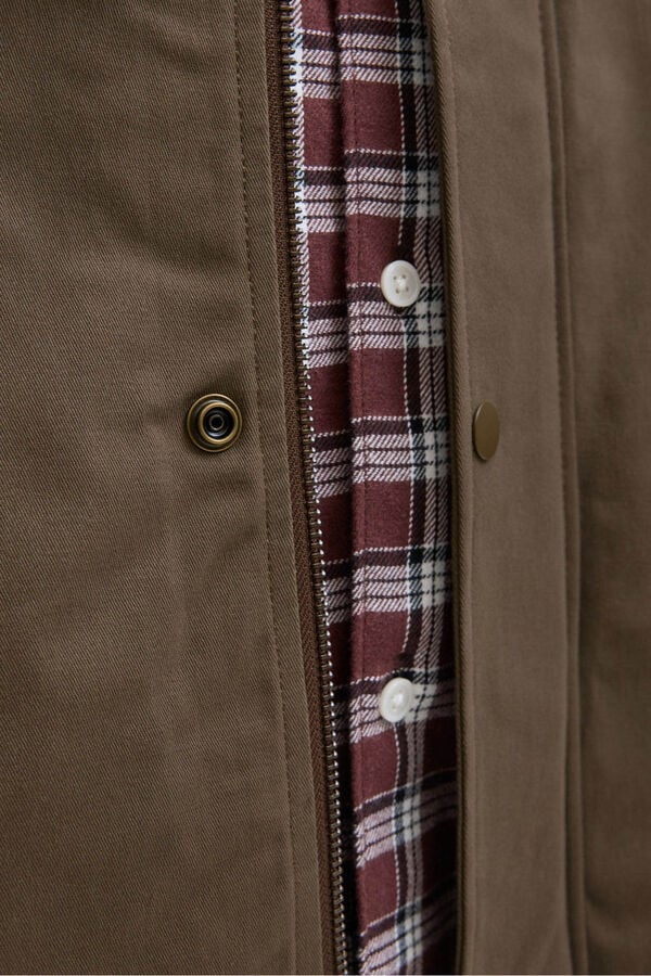 Jack & Jones Blusão de trabalhador castanho