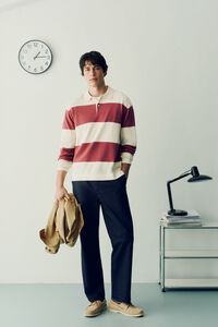 Springfield Polo de riscas color block