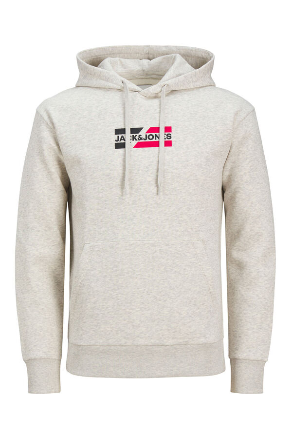 Jack & Jones Sweatshirt com logo frontal branco