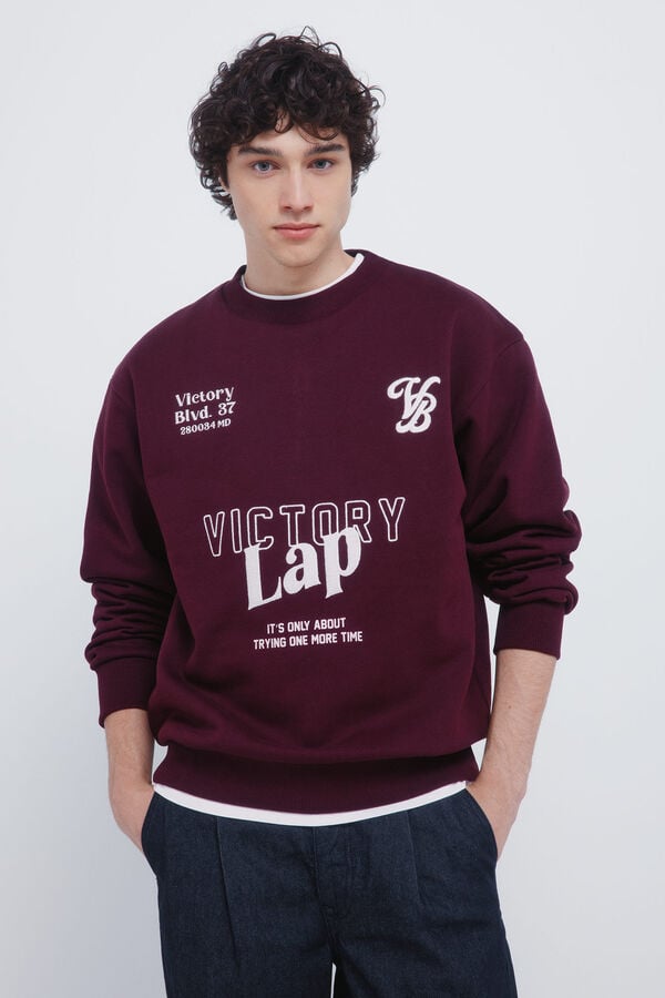 Springfield Sweatshirt da vit&oacute;ria vermelho