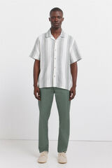 Springfield Cal&ccedil;as chino leves e confort&aacute;veis slim fit verde