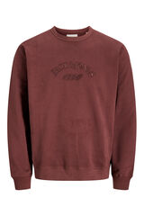 Jack & Jones Sweatshirt b&aacute;sico com logo vermelho