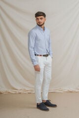 Celopman Oxford shirt blue