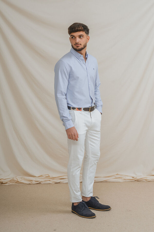 Celopman Oxford shirt blue