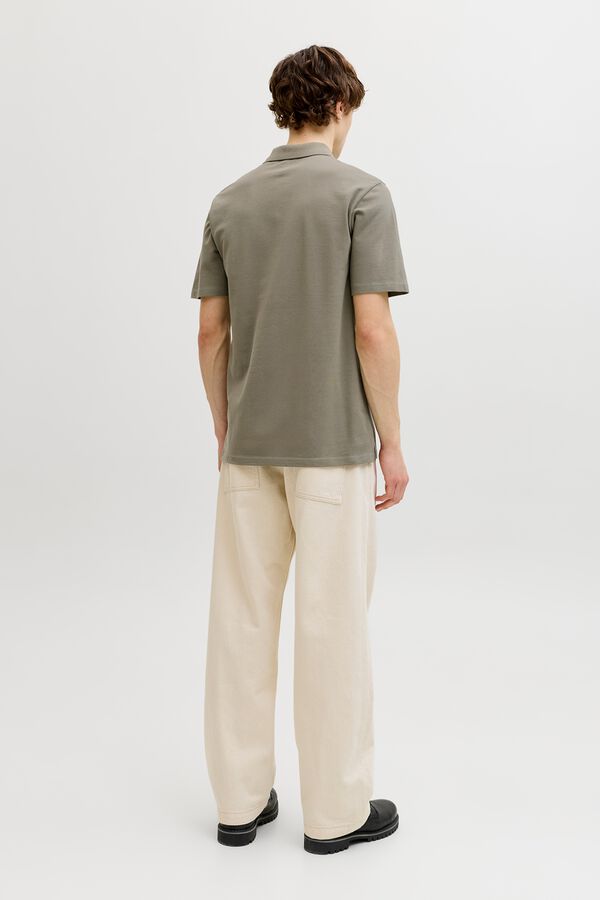 Jack & Jones Polo regular fit logo cinzento