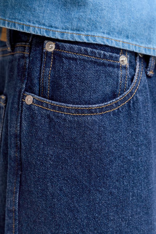 Jack & Jones Jeans baggy cinco bolsos azul