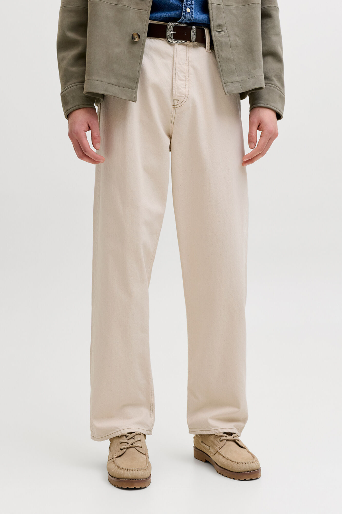 Jack & Jones Jeans Baggy lavagem desbotada