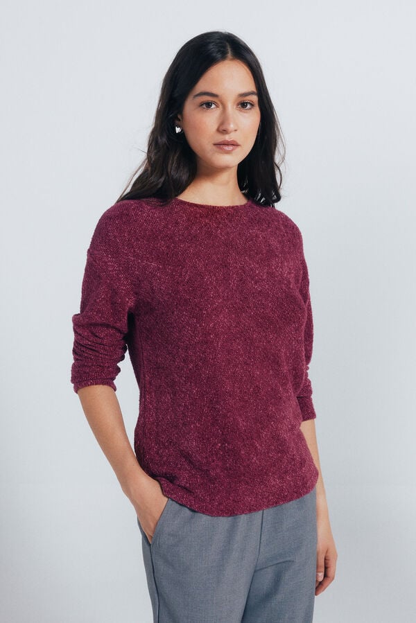 Springfield Plain chenille T T-shirt red