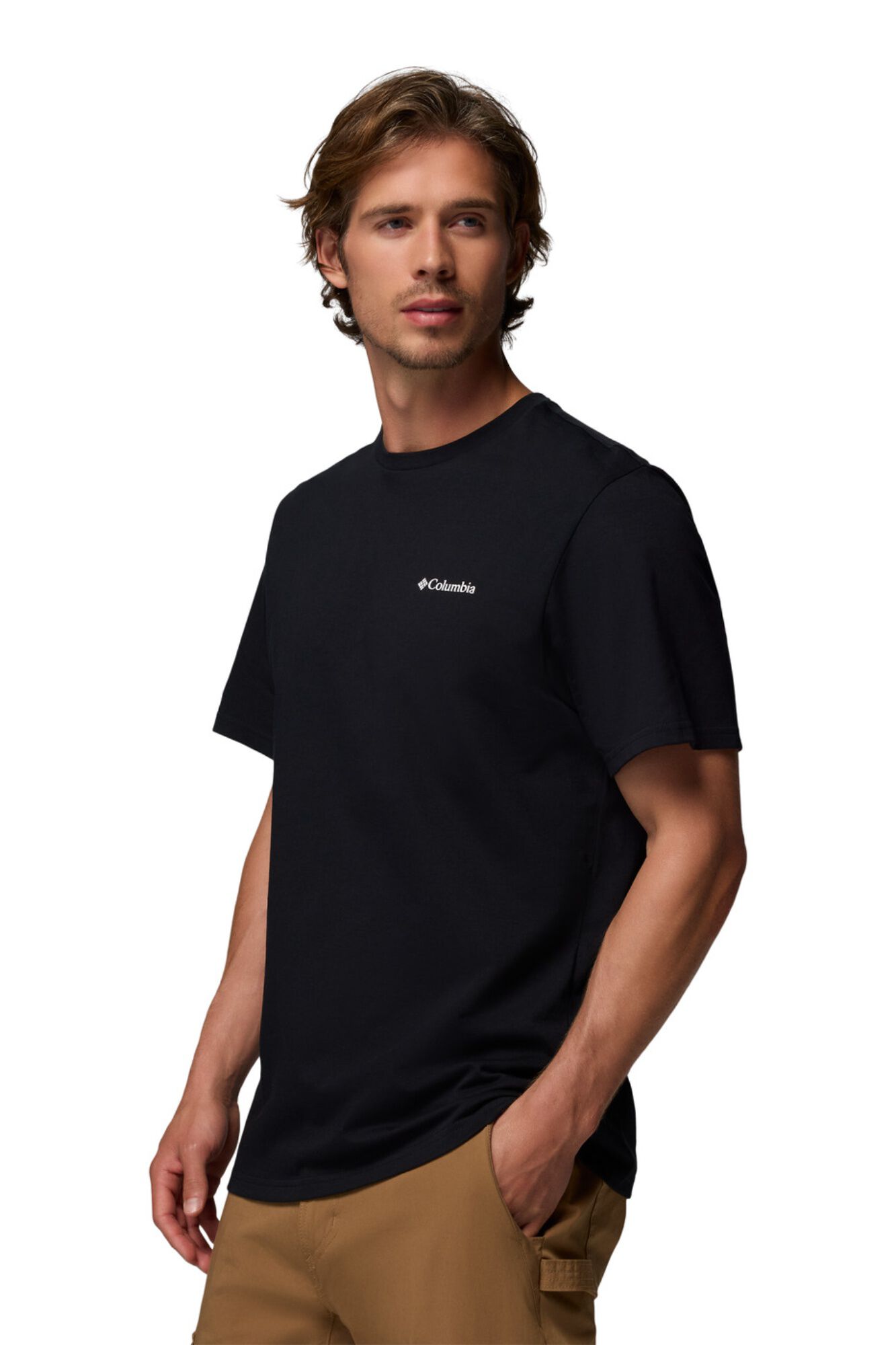 Columbia T-shirt com estampado de natureza nas costas
