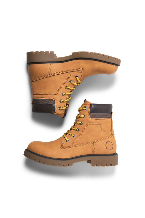 Jack & Jones Botas sintéticas com cadarço estampado