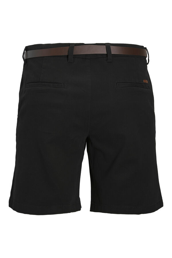Jack & Jones Bermuda chino com cinto preto