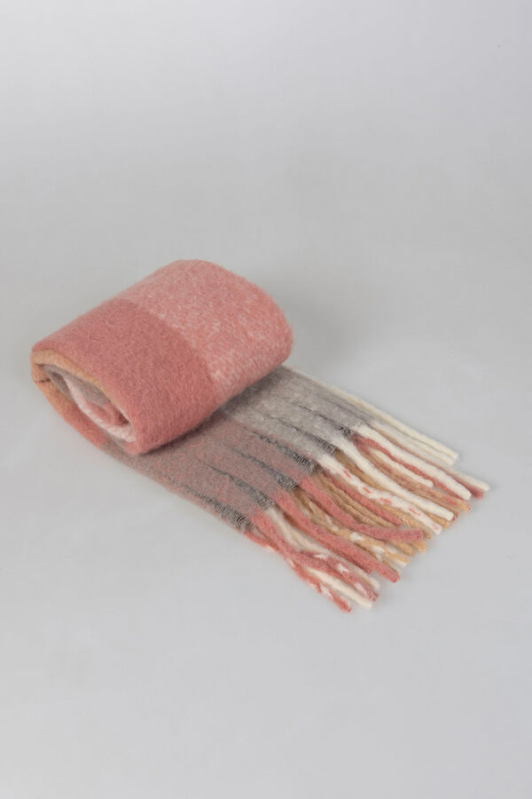 System Action lenços xadrez estampado