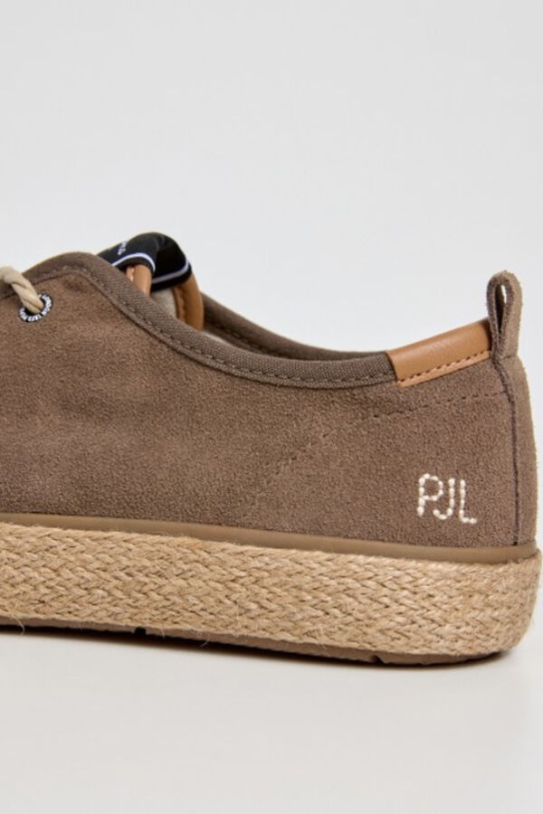 Pepe Jeans Zapatos cl&aacute;sicos de algod&oacute;n beige