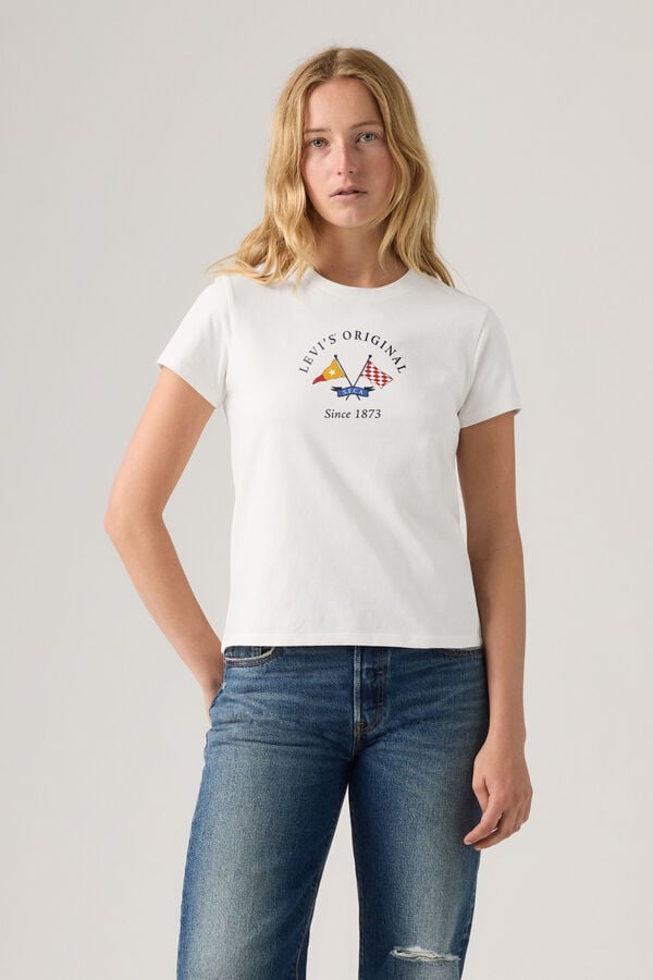 Levi's T-shirt de manga curta branco