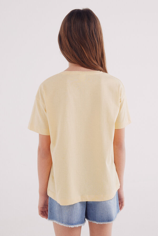 Springfield Kids T-shirt flores menina estampado