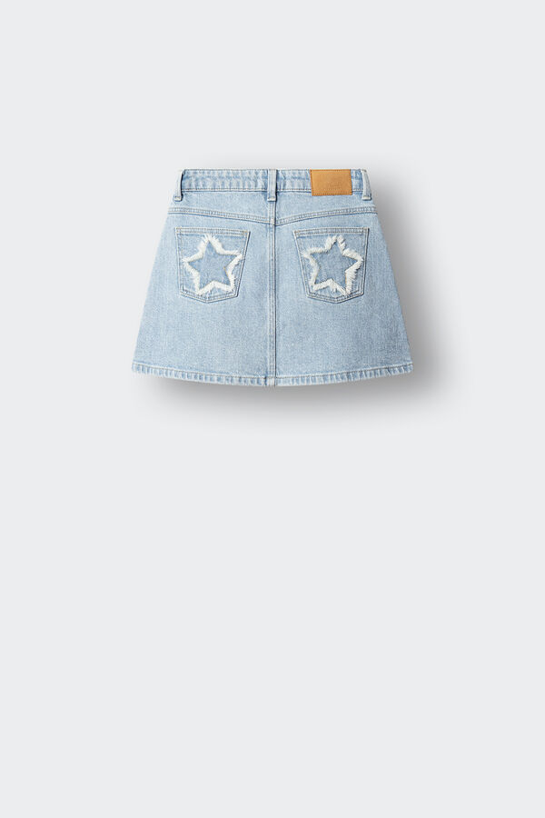 Springfield Kids Saia de ganga para menina azul