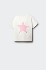 Springfield Kids T-shirt de manga curta estampado vichy menina bege