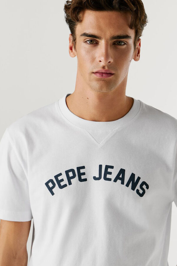 Pepe Jeans T-shirt manga curta branco