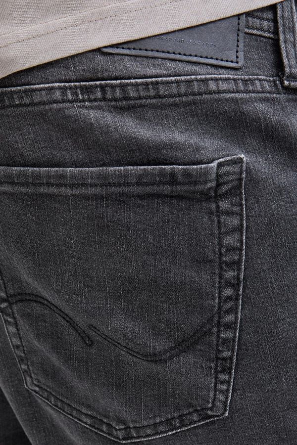 Jack & Jones PLUS Jeans slim cinco bolsos preto