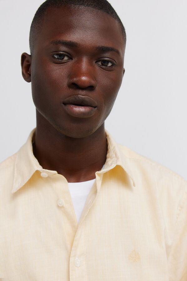 Springfield Lightweight micro striped shirt printed