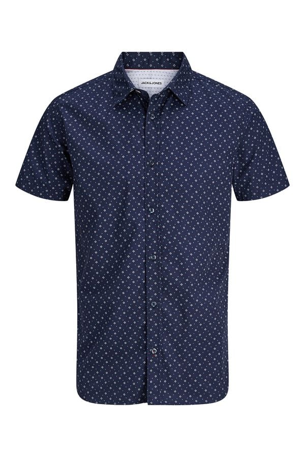 Jack & Jones Camisa slim fit estampada azul
