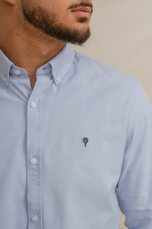 Celopman Oxford shirt blue