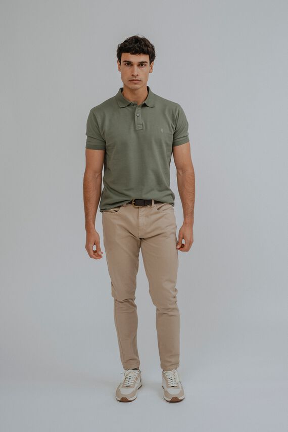 Pantalón 5 bolsillos slim