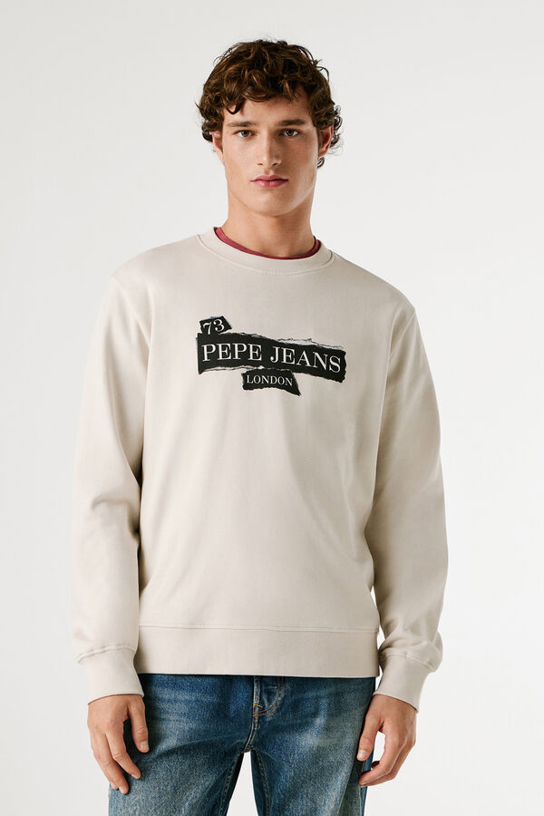 Pepe Jeans  Sweatshirt de manga comprida bege