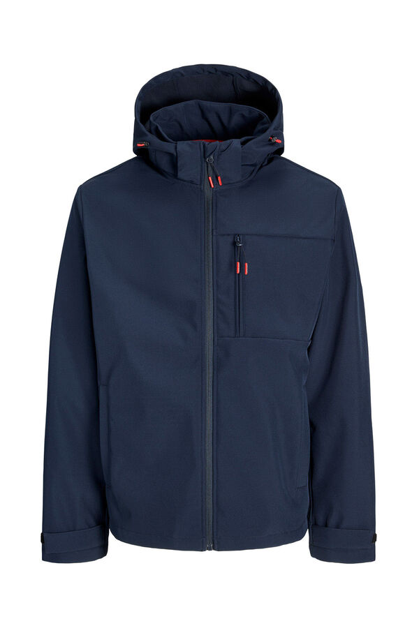 Jack & Jones Casual waterproof jacket blue